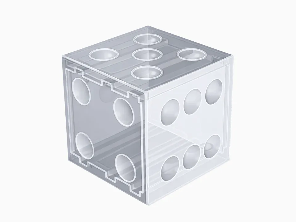 Dice++ smart electronic dice prototype