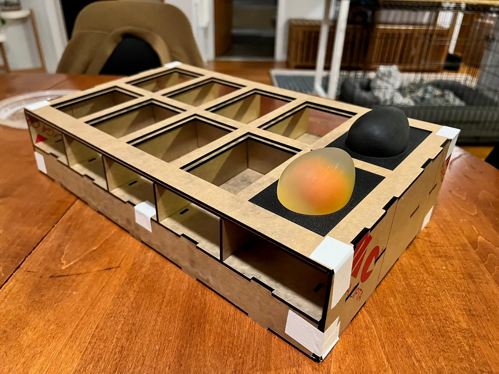 laser cut enclosure in progress
