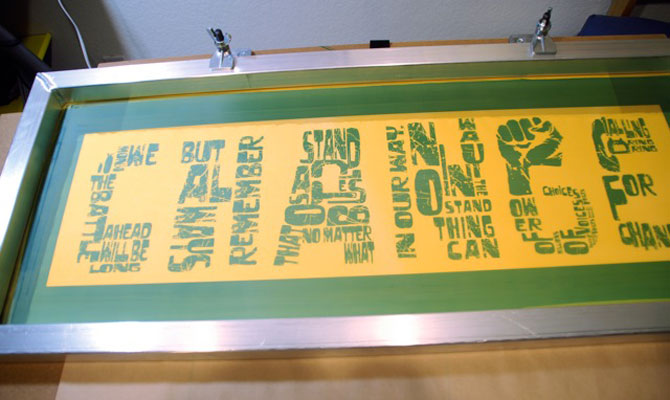 Obama speech in the word CHANGE