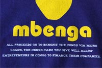 Congo Cash t-shirt and branding design