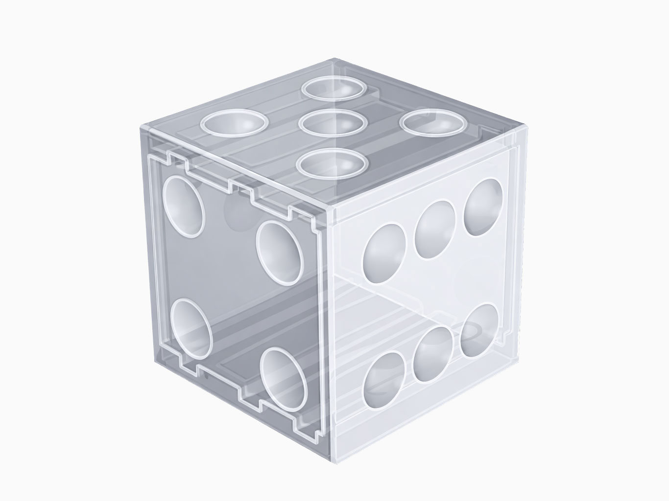 Dice++ smart electronic dice prototype
