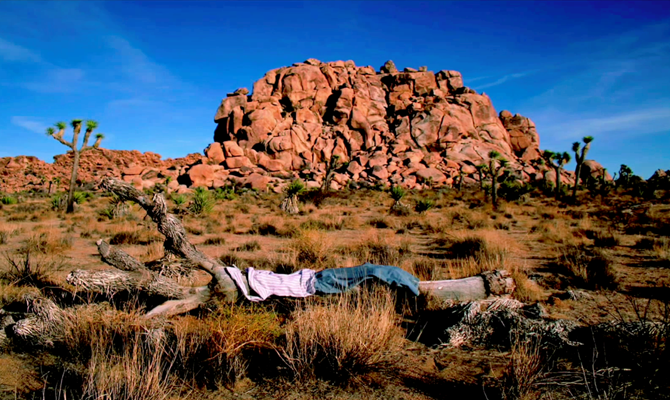 Lost stop motion animation of wandering clothes