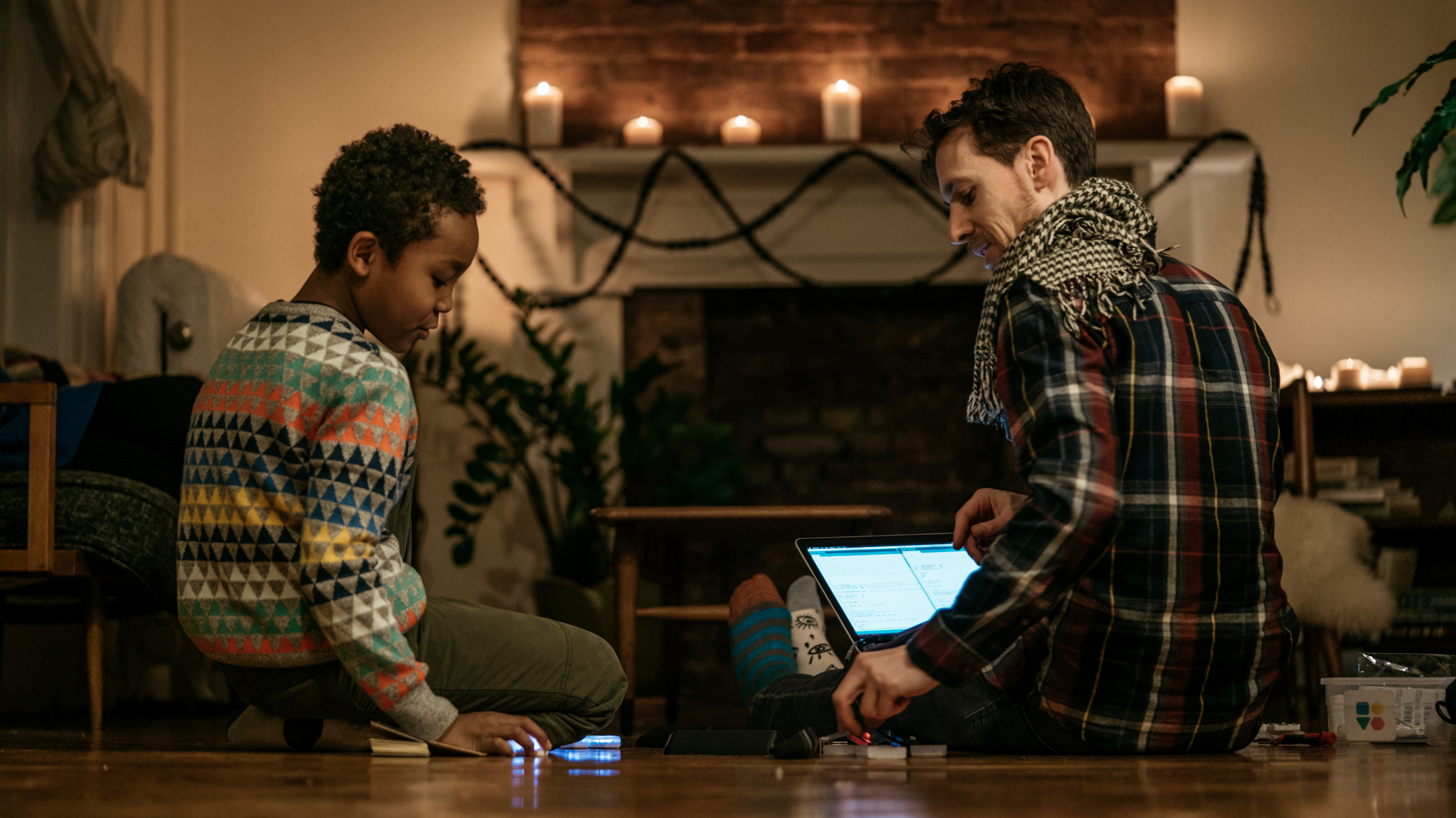 Technology and design studio workspace