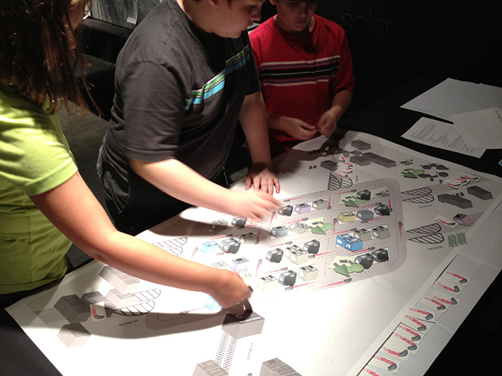 Paper prototyping Future Hood