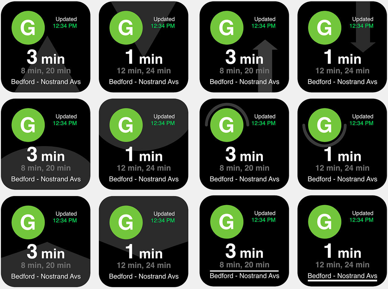 Scriptable widget process sketches
